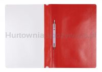 Office Products Skoroszyt, PP, A4, miękki, 100/170mikr., czerwony  - 2