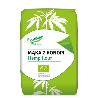 Bio Planet Mąka Z Konopi Bio 400 G [BIO]