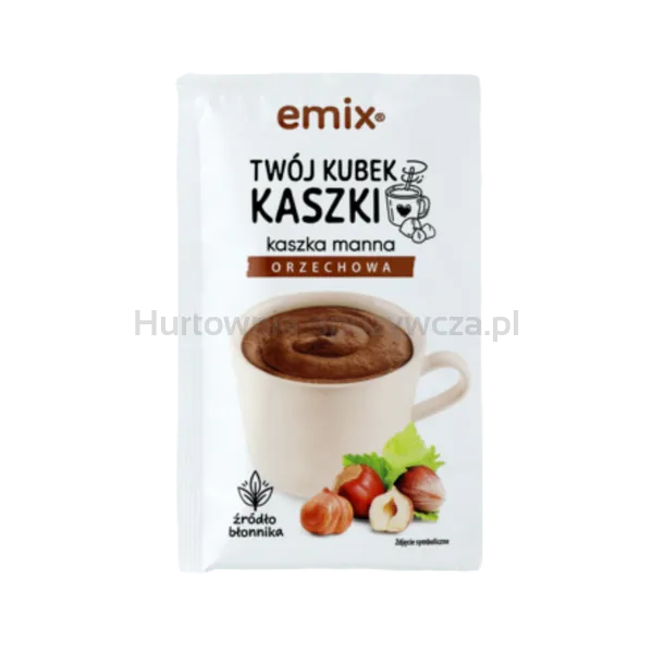 Kaszka manna krem orzechowy emix 48g