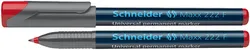 Schneider Foliopis Permanentny Maxx 222, F, 0,7Mm, Czerwony 