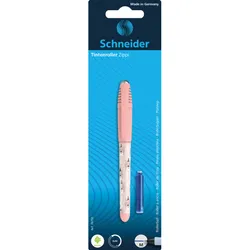Schneider Pióro Kulkowe Zippi + 1 Nabój, Blister, Mix Kolorów 