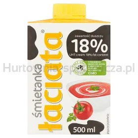 Łaciata Śmietanka UHT18% 500 Ml