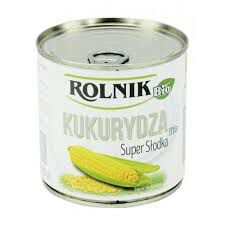 Kukurydza Konserwowa Super Słodka Bio 370 Ml Rolnik