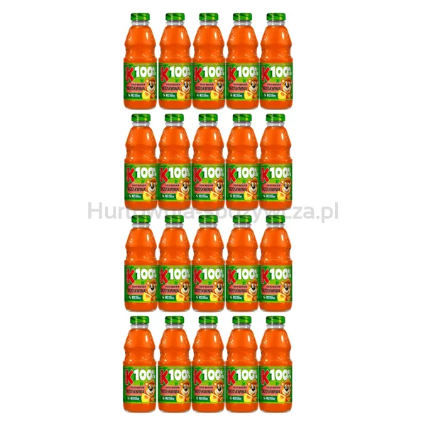 Kubuś 100% Marchew Jabłko Brzoskwinia 300 Ml