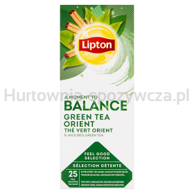 Lipton Herbata Classic Green Tea Orient 25 Kopert X1,3G