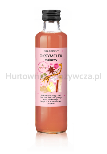 Oksymelek Malinowy Dla Bąbelków Bio 250 Ml - Delikatna [BIO]