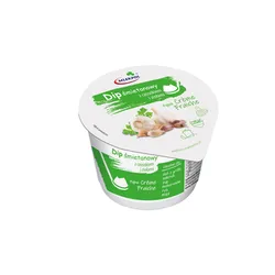Mlekpol Dip Śmietanowy Z Czosnkiem I Ziołami Typu Creme Fraiche 180G