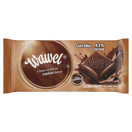 Wawel Czekolada Gorzka 43% Cocoa 90G