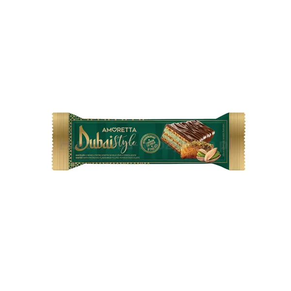 Mieszko Wafel dubai pistacja mleczny 40g 