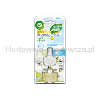 Air Wick Elektryczny Wkład Light Fresh Bawełna I Rześkie Powietrze 19 Ml 