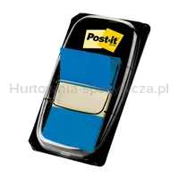 Post-It Zakładki indeksujące (680-2), PP, 25,4x43,2mm, 50 kart., niebieskie  - 2