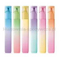 Zakreślacz KEYROAD, opalizująca obudowa, 4mm, 6 szt., zawieszka, mix kolorów - 8