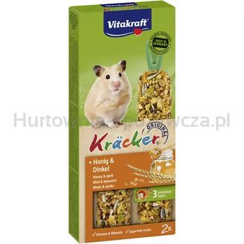 Vitakraft Kracker 2 Szt. Dla Chomika Miód 112G