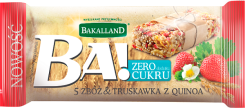 Ba! Baton 5 Zbóż Truskawka &Amp Quinoa 30G Bakalland