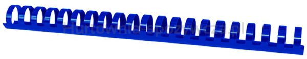 Grzbiety do bindowania OFFICE PRODUCTS, A4, 25mm (240 kartek), 50 szt., niebieskie