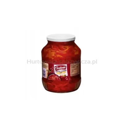 Pudliszki Papryka Czerwona Paski 1.6kg <br>(Data przydatności 16.10.2025)
