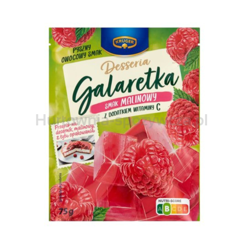 Kruger Desseria Galaretka smak malinowy 75g