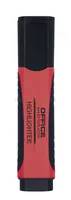 Zakreślacz fluorescencyjny OFFICE PRODUCTS z gumowym uchwytem, 2-5mm, czerwony - 2
