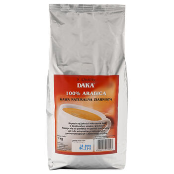 Daka Kawa Ziarnista  Arabica 1 Kg