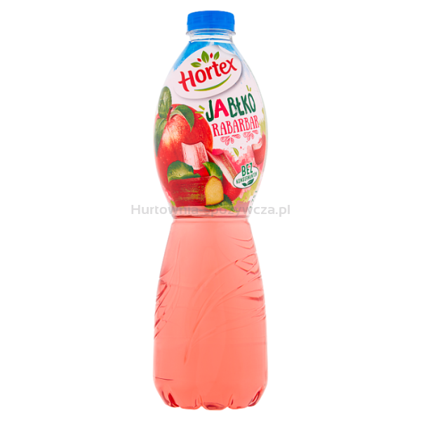 Hortex Napój Jabłko Rabarbar Butelka Apet 1,75 L