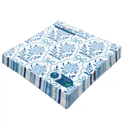 TETE a TETE Serwetki 3 ply 1/4 Lunch 33 cm x 33 cm Floral Bow 20 szt.