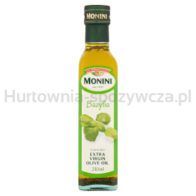 Monini Przyprawa Na Bazie Oliwy Z Oliwek Ev - Bazylia 250 Ml