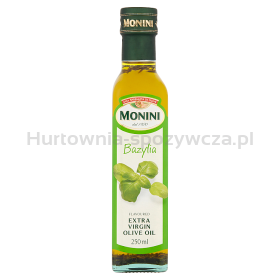 Monini Przyprawa Na Bazie Oliwy Z Oliwek Ev Bazylia 250 Ml