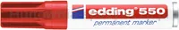 Marker permanentny e-550 EDDING, 3-4 mm, czerwony - 2