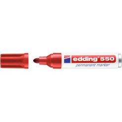 Marker Permanentny E-550 Edding, 3-4 Mm, Czerwony