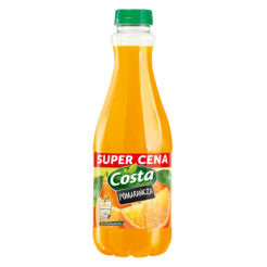 Costa Napój Pomarańczowy Butelka Apet 1L