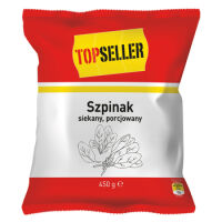 Topseller Szpinak Siekany, Porcjowany 450G