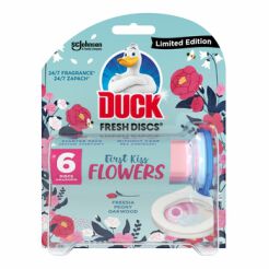 Duck Fresh Discs First Kiss Flowers - Żelowy Krążek Do Toalet