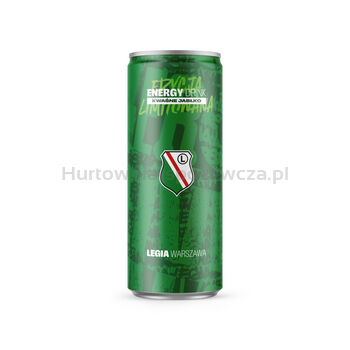 Legia Warszawa Energy Drinnk Kwaśne Jabłko (20% soku) 250 ml