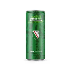 Legia Warszawa Energy Drinnk Kwaśne Jabłko (20% soku) 250 ml