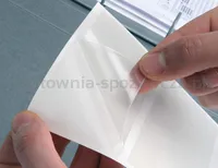 Kieszeń samoprzylepna Q-CONNECT, A4, 220x305mm, 5szt., transparentna - 2