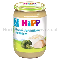 Hipp Risotto Z Brokułami I Królikiem, Po 7. M-Cu, 220 G