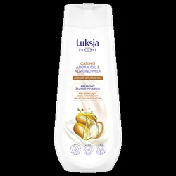 Luksja Silk Care Kremowy Żel Pod Prysznic Olej Arganowy I Mleczko Migdałowe 500 Ml