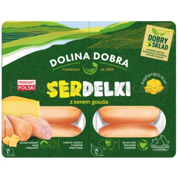 Serdelki Z Serem Gouda 200 G Dolina Dobra