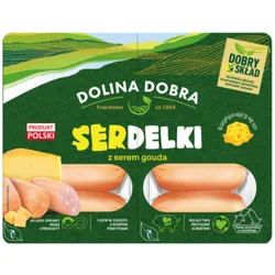 Serdelki Z Serem Gouda 200 G Dolina Dobra