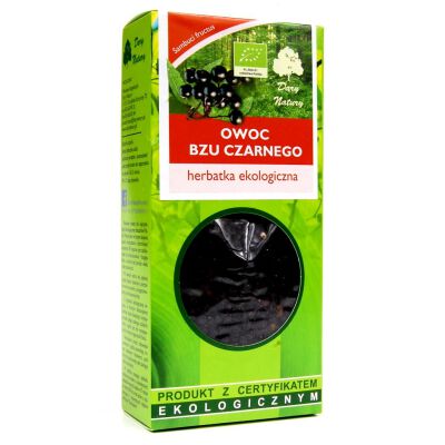 Herbatka Owoc Czarnego Bzu Bio 100 G - Dary Natury [BIO]