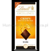 Lindt Excellence Crispy Wafer and Orange 100g