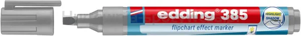 Marker Do Efektów Na Flipchartach E-385 Edding, Srebrnoszary