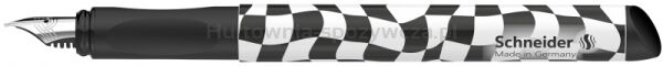 Pióro wieczne SCHNEIDER Voice Black, M, black checked - 3