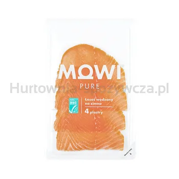 Mowi Łosoś Wędzony Na Zimno Plastry 4X25G