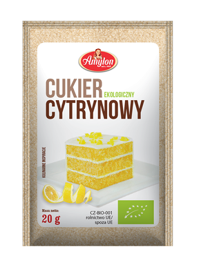 Cukier Cytrynowy Bio 20 G - Amylon [BIO]