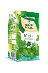 Herbata HERBAPOL Zielnik Polski, 20 torebek, mięta(Produkt dostępny w ciągu 48 h)