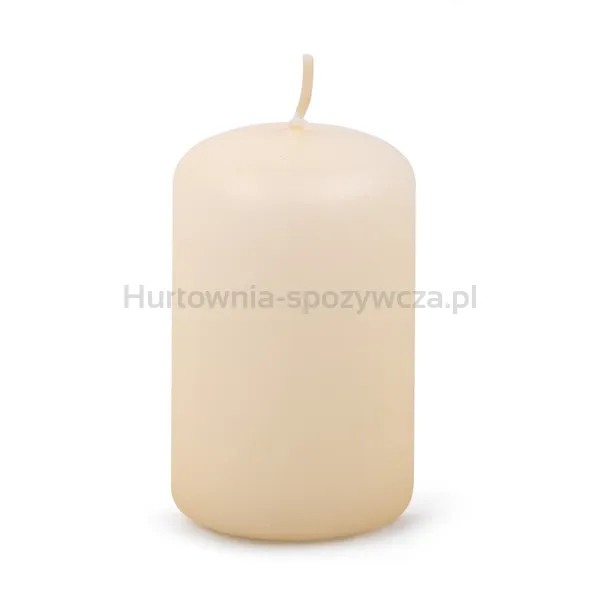 Świeca słupek DONAU HOME, 50x80 mm, kremowa