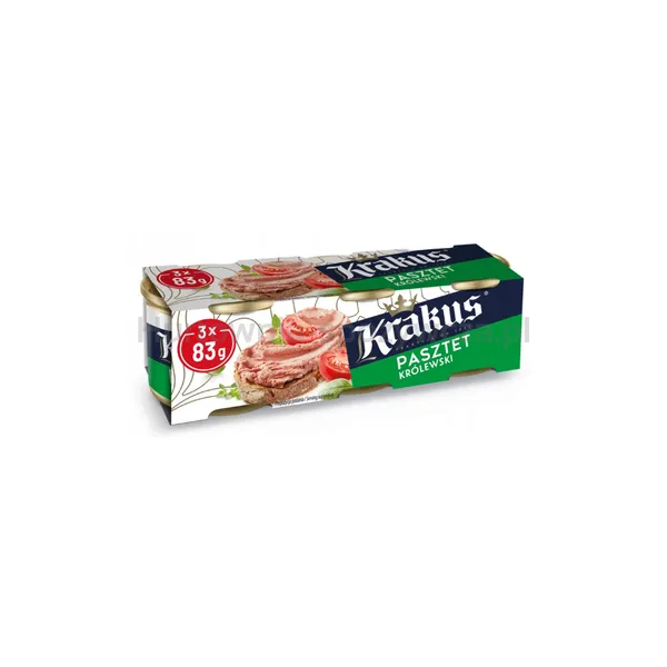 Krakus Pasztet Królewski 3szt x 83g