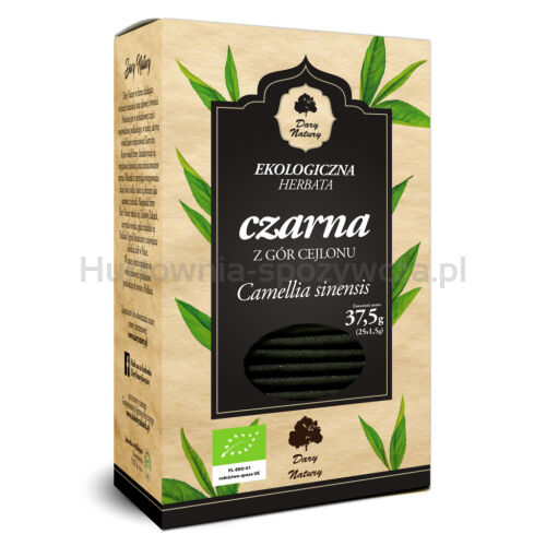 Herbata Czarna Bio (25 X 1,5 G) 37,5 G - Dary Natury [BIO]