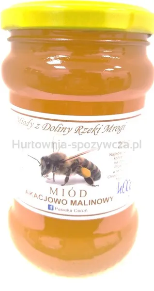 Miód Akacjowo Malinowy 400 G